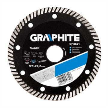 shumee Diamantni disk 125 x 22,2 mm, turbo super tanek