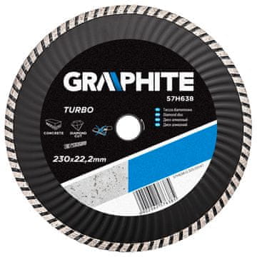shumee Diamantni disk 230 x 22,2 mm, turbo val