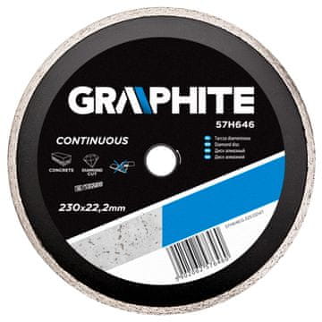 shumee Diamantni disk 230 x 22,2 mm, poln