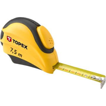 slomart TOPEX jeklena merna traka 7.5 m x 25 mm