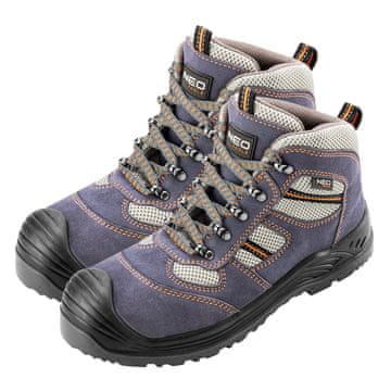 slomart Delovni gležnarji NEO TOOLS S1P SRA, velur, vel. 41, CE