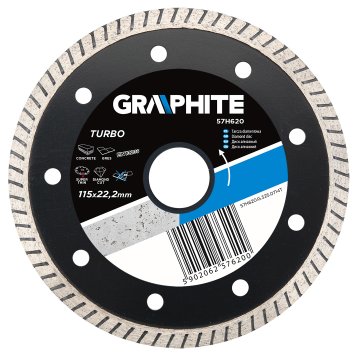 shumee Diamantni disk 115 x 22,2 mm, turbo super tanek