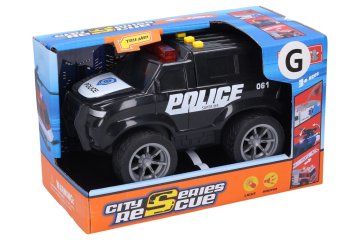 Policijski avto z učinki 18 cm