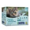 Cat koščki mesa in rib v omaki, vrečka 85 g (12 pakiranj)