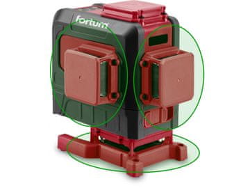 Fortum Zeleni laser 3D linearni, križni samonivelirni