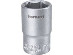 Fortum Vtična glava 1/2", 17mm, L 38mm