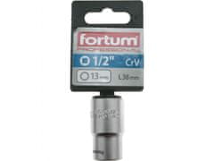 Fortum Vtična glava 1/2", 13mm, L 38mm