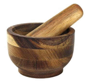 HIT Moštvo in pestič iz akacijevega lesa 13x13x8cm HT-24500791