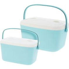 ProGarden Komplet hladilnih skrinjic 2 kosa POLAR turkizna KO-Y22000140
