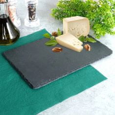 Vilde Pravokoten kamnit skrilavec servirni pladenj 30x20cm