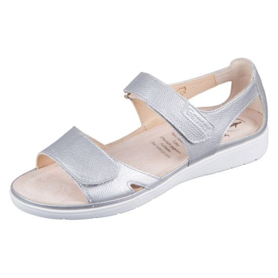 GANTER Sandali elegantni čevlji srebrna 92001407600
