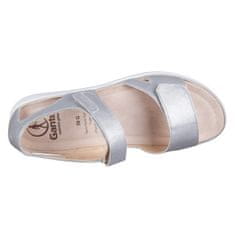 GANTER Sandali elegantni čevlji srebrna 39 EU 92001407600