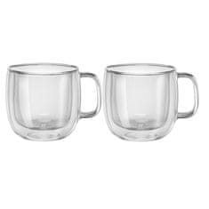 Zwilling J.A.Henckel Sorrento Low 450 ML 2 kosa termalnih skodelic za kapučino z dvojno steno
