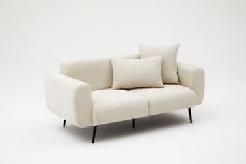 Atelier Del Sofa 2-sedežna zofa, stranska - kremasta