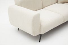 Atelier Del Sofa 3-sedežna zofa, stranska - kremasta