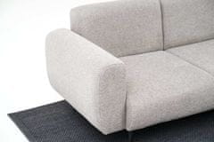 Atelier Del Sofa 3-sedežna zofa, stranska - svetlo siva
