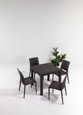 Atelier Del Sofa Set vrtne mize in stolov (5 kosov)