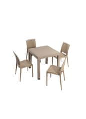 Atelier Del Sofa Set vrtne mize in stolov (5 kosov)
