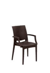 Atelier Del Sofa Set vrtne mize in stolov (5 kosov)