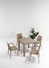 Atelier Del Sofa Set vrtne mize in stolov (5 kosov)