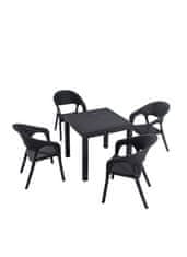 Atelier Del Sofa Set vrtne mize in stolov (5 kosov)