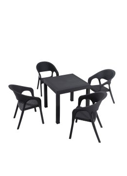 Atelier Del Sofa Set vrtne mize in stolov (5 kosov)