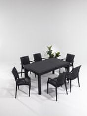 Atelier Del Sofa Set vrtne mize in stolov (7 kosov)