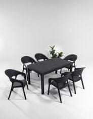Atelier Del Sofa Set vrtne mize in stolov (7 kosov)