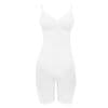 Madamshape Body z izrezom do sredine stegen | MIDSUIT Bela L
