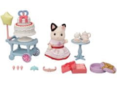 Sylvanian Families Čas zabave - deklica v fraku Tuxedo Cat
