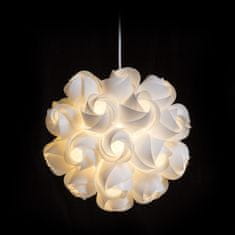 Rendl Lighting COCO viseča svetilka PVC 230V E27 bela