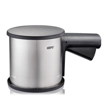 Gefu Siva Siva Siva Siva za moko in sladkor v prahu iz nerjavečega jekla