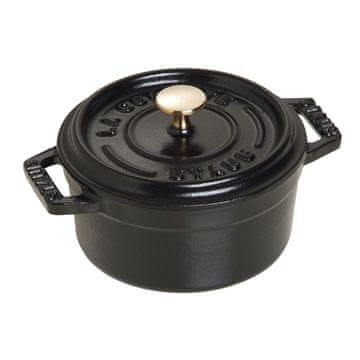 Staub Mini okrogel litoželezni lonec 250 ml 405001010