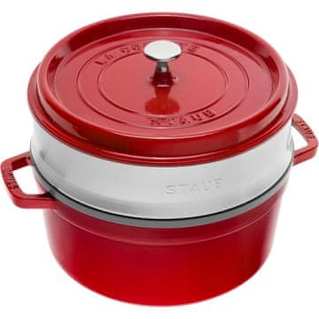 Staub Okrogel litoželezni lonec z vložkom 5,2 l 405106010