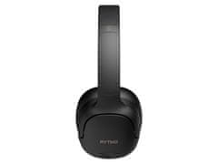 Manta Rytmo Elegance naglavne slušalke, Hybrid ANC, USB-C, Phantom črne
