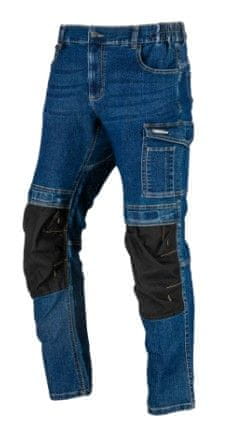 LAHTI PRO HLAČE JEANS DOLGE RAZTEGLJIVE MODRE M L4055002 LAHTI