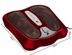 Malatec 2v1 32W električni shiatsu masažer za noge z ogrevanjem