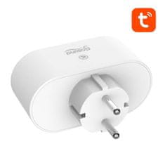 Gosund Dvojna pametna WiFi vtičnica do 3680W Tuya Alexa Google Assistant
