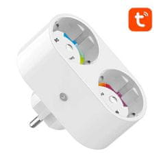 Gosund Dvojna pametna WiFi vtičnica do 3680W Tuya Alexa Google Assistant