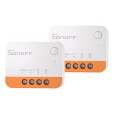 Sonoff Set 2x pametno ZigBee 3.0 stikalo brez nevtralne žice 1-kanalno eWeLink