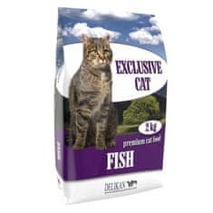 DELIKAN EXCLUSIVE CAT Fish 2kg Hrana za zunanje in notranje mačke z ribami