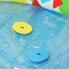 WOWO Napihljiv otroški bazen s sorterjem in penastimi oblikami