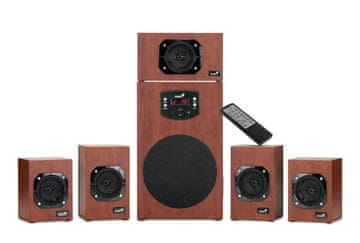 Genius SW-HF5.1 4600 II (31730016400) 5.1, 100 W les, zvočniki