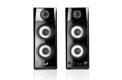 Genius SP-HF1800A II (31730031400) 2.0 60W, 2xRCA, 3,5 mm jack črn komplet lesenih zvočnikov