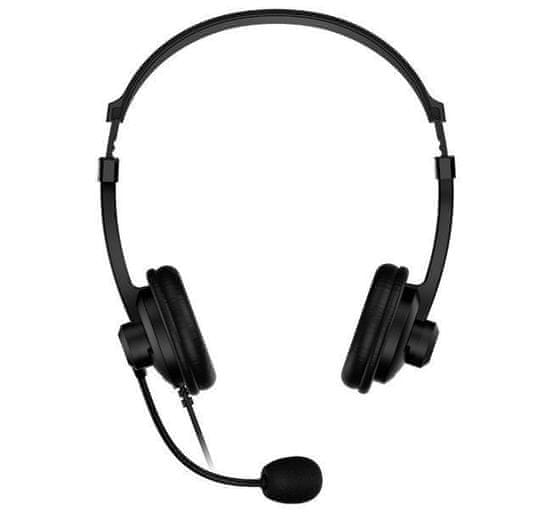 Genius HS-230U (31710021400) USB črne, naglavne slušalke z mikrofonom