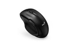 Genius Ergo 8200S (31030029400) črna ergonomska brezžična miška
