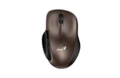 Genius Ergo 8200S (31030029403) čokoladna, ergonomska brezžična miška