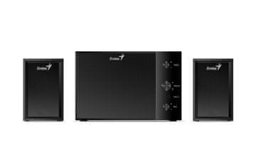 Genius SW-2.1 350 (31730037401) 2.1, 15W črni zvočniki