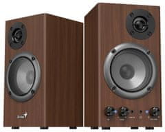 Genius SP-HF500B (31730047400) 2.0, 16 W, 3,5 mm jack rjav les zvočnik