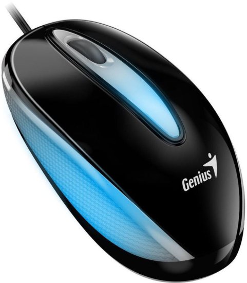 Genius DX-Mini RGB (31010025404) črna, računalniška miška